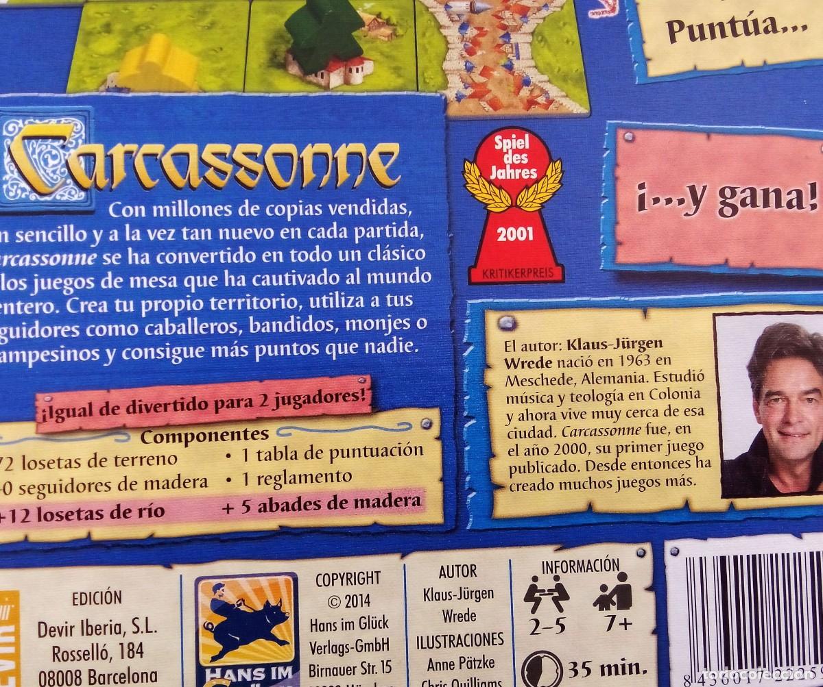 Juegos de mesa: Juego de mesa Carcassonne - Foto 5