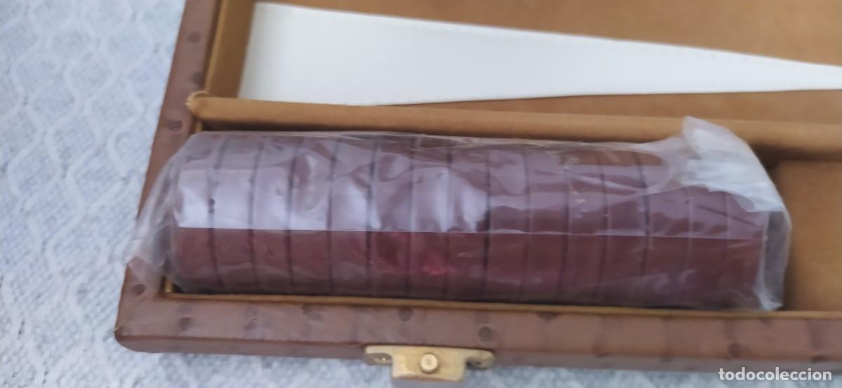 Juegos de mesa: BACKGAMMON DELUXE MALETIN ANTIGUO A&Ntilde;OS 80 - Foto 10