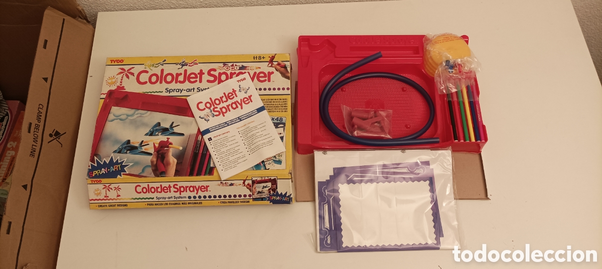 Juegos de mesa: ColorJet Sprayer Tyco 1993 - Foto 3