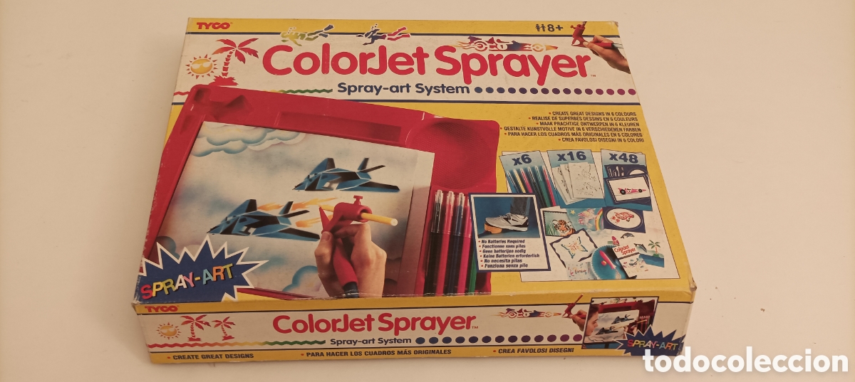 Juegos de mesa: ColorJet Sprayer Tyco 1993 - Foto 1