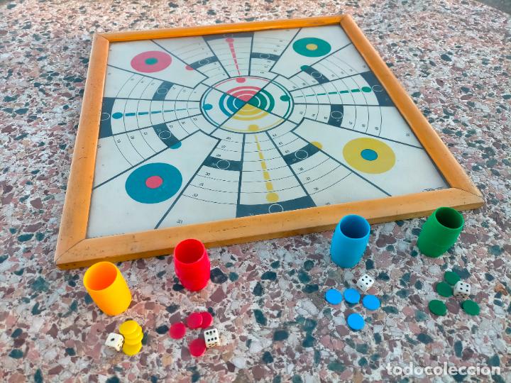 cubiletes y fichas parchis colores variados - Compra venta en todocoleccion