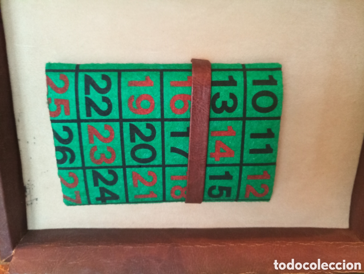 Juegos de mesa: Antiguo Juego de Poker y Ruleta - Foto 5
