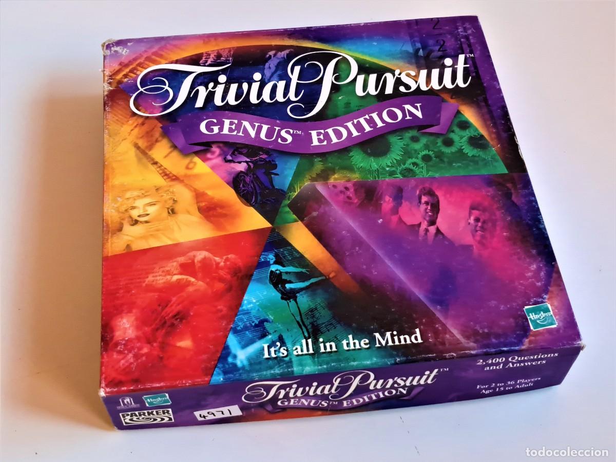 trivial pursuit genus 2 cajas de cartas o ficha - Compra venta en  todocoleccion