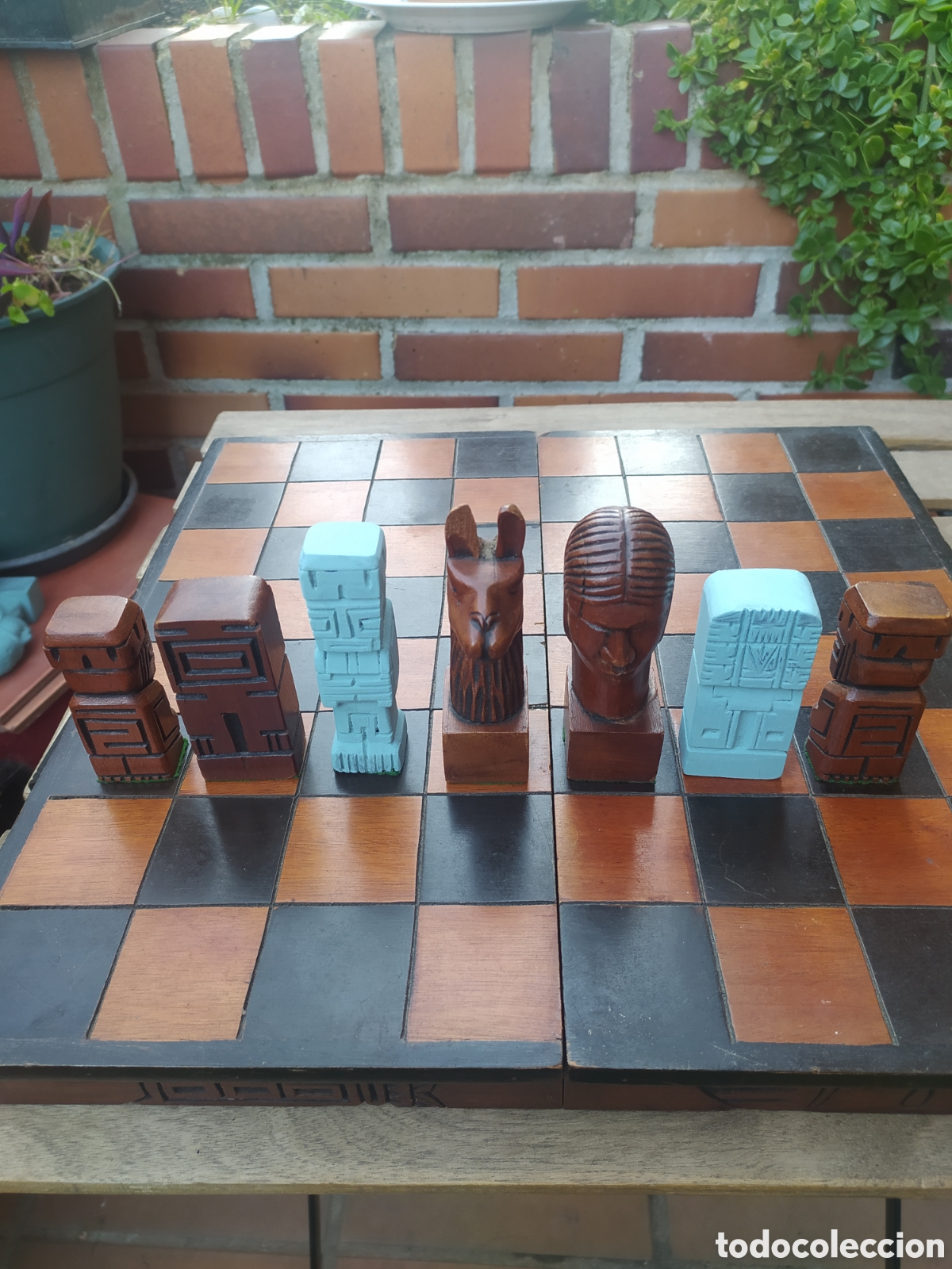 Juegos de mesa: Ajedrez Inca artesano - Foto 3