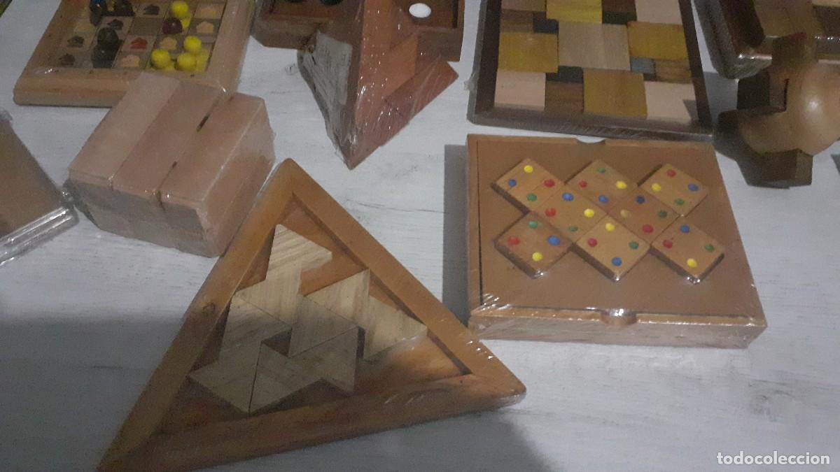 Juegos de mesa: Enorme lote de 17 rompecabezas o puzzles de madera. - Foto 2
