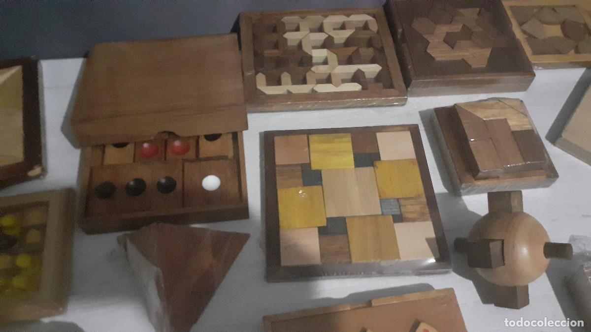 Juegos de mesa: Enorme lote de 17 rompecabezas o puzzles de madera. - Foto 5