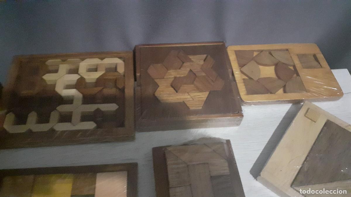 Juegos de mesa: Enorme lote de 17 rompecabezas o puzzles de madera. - Foto 8