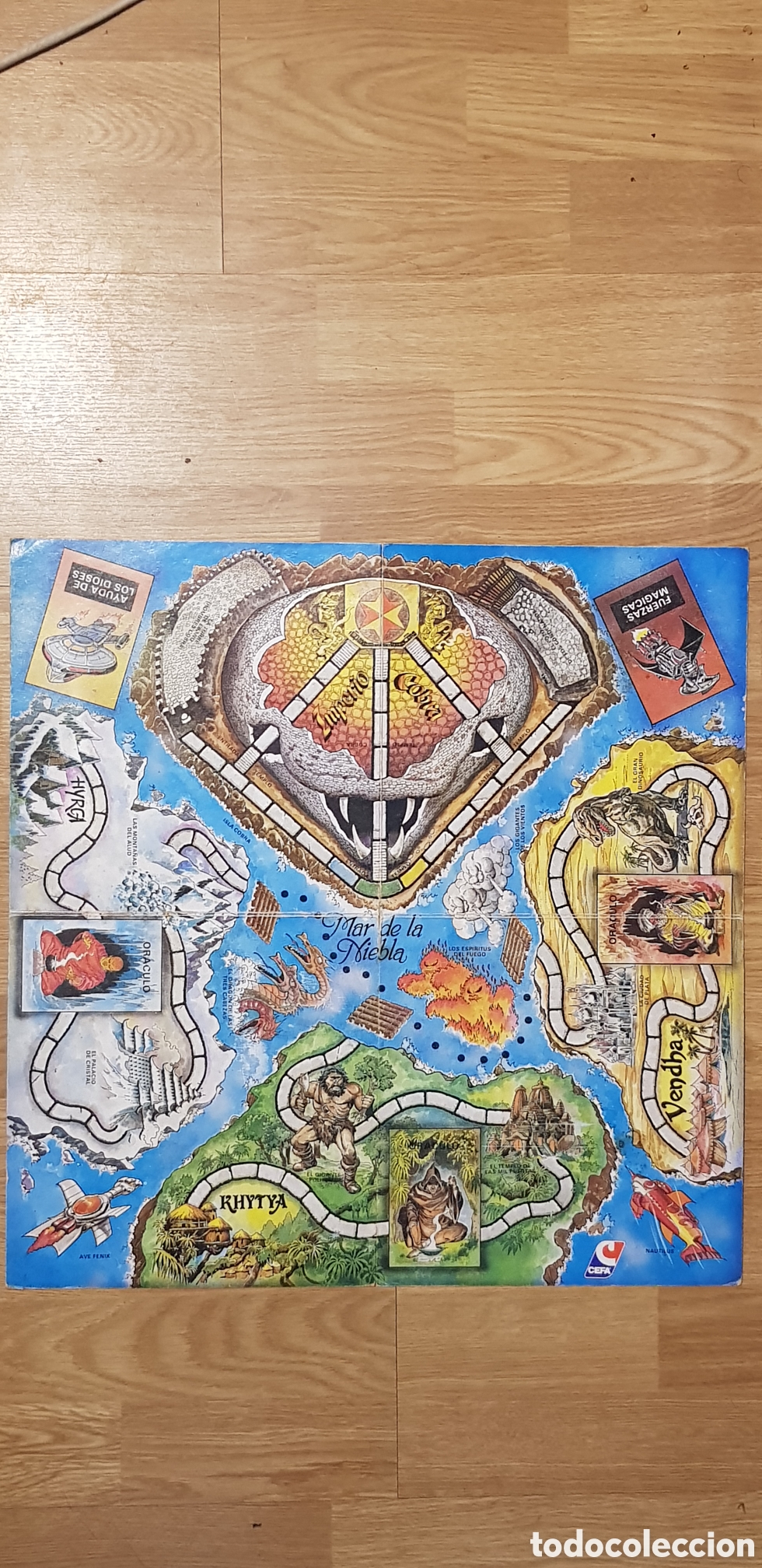 Juegos de mesa: Imperio Cobra Cefa Juego de mesa 1981 - Foto 7