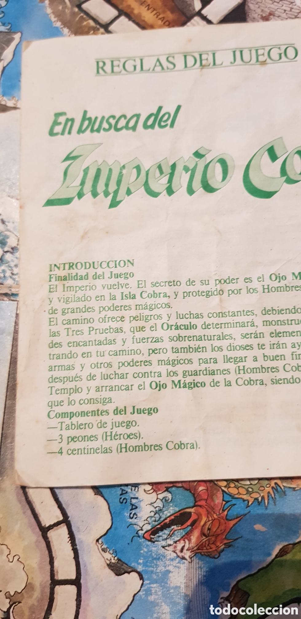 Juegos de mesa: Imperio Cobra Cefa Juego de mesa 1981 - Foto 9