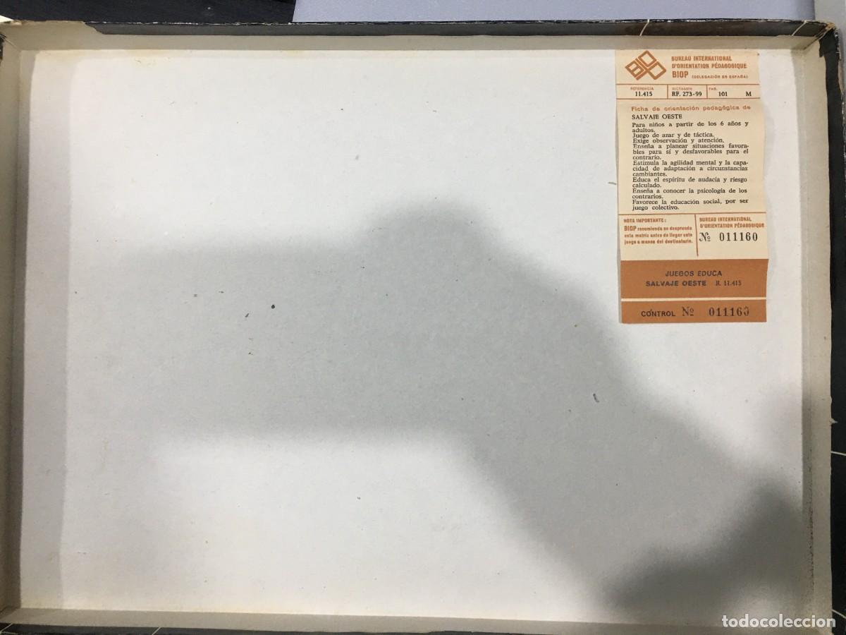Juegos de mesa: JUEGO DE MESA SALVAJE OESTE DE EDUCA - Foto 4