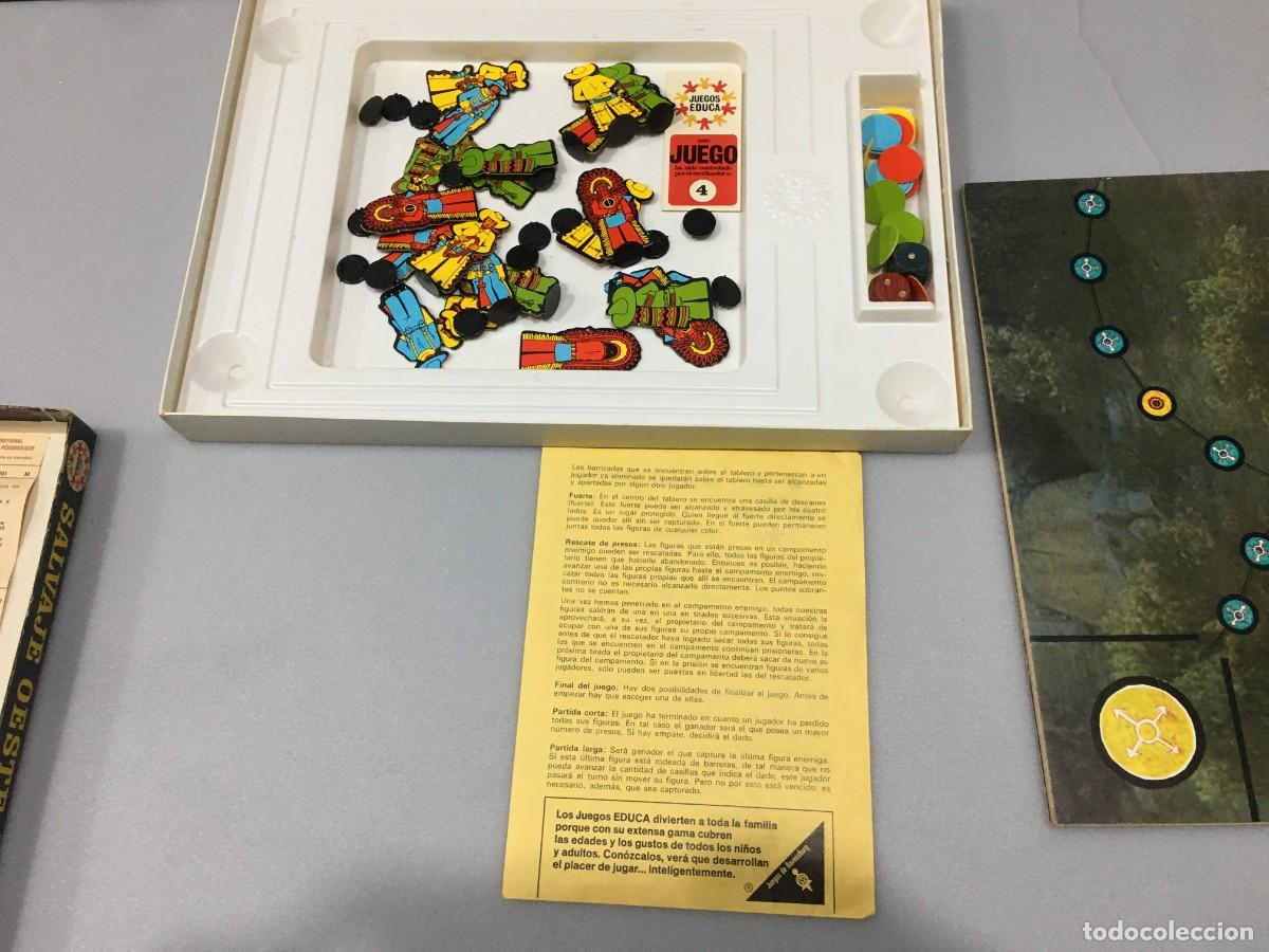 Juegos de mesa: JUEGO DE MESA SALVAJE OESTE DE EDUCA - Foto 5