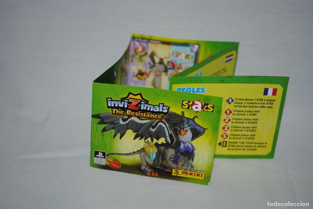 Juegos de mesa: PANINI , INVIZIMALS , REGLAS DEL JUEGO . - Foto 1