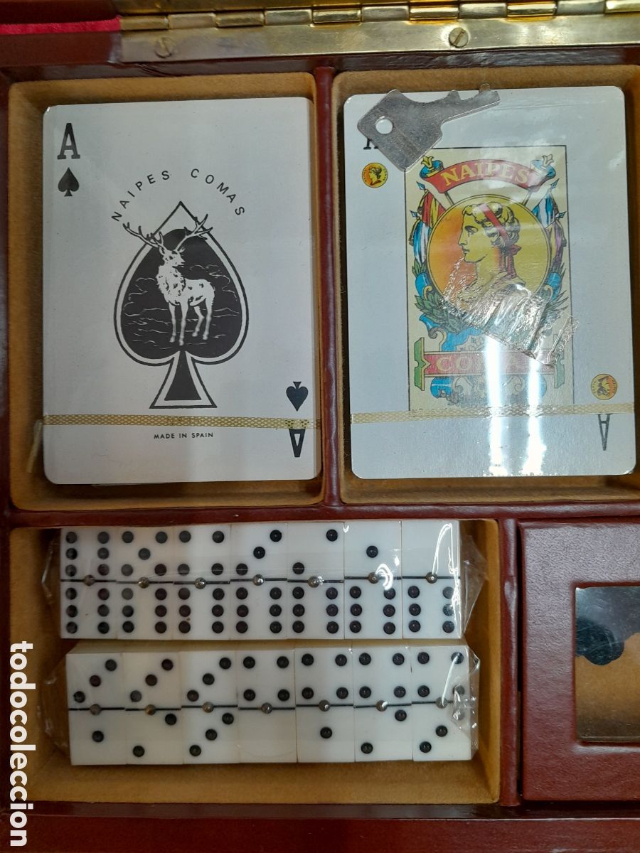 Juegos de mesa: ESTUCHE MALET&Iacute;N CON JUEGOS DE MESA. - Foto 3