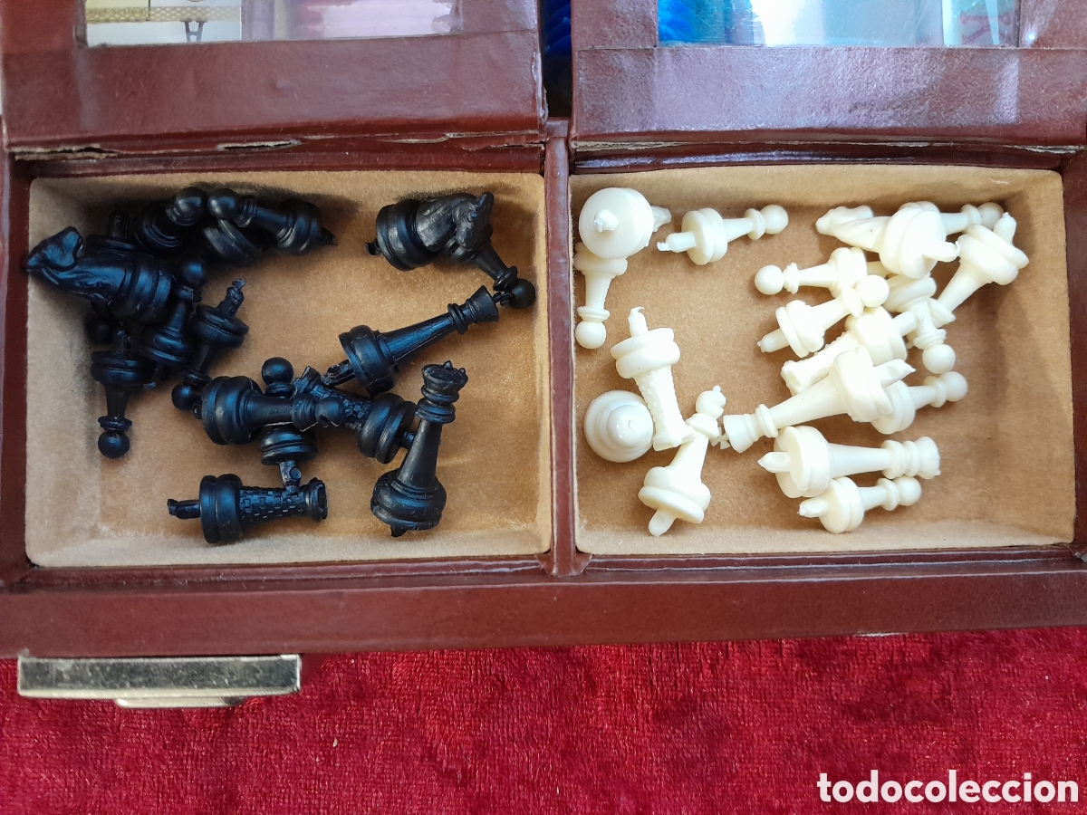Juegos de mesa: ESTUCHE MALET&Iacute;N CON JUEGOS DE MESA. - Foto 5