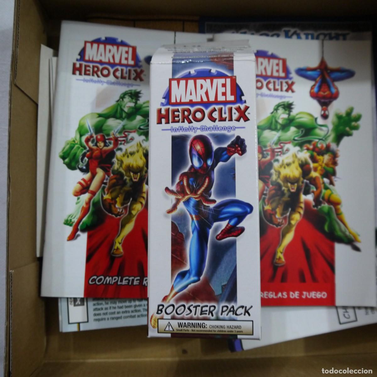 Juegos de mesa: MARVEL HEROCLIX INFINITY CHALLENGE - PRIMERA EDICI&Oacute;N - COMPLETO - Foto 8