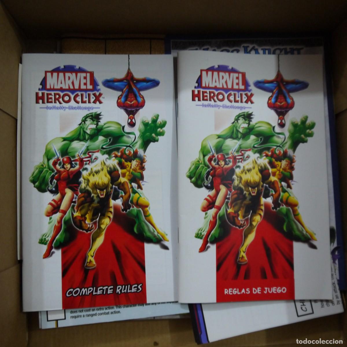 Juegos de mesa: MARVEL HEROCLIX INFINITY CHALLENGE - PRIMERA EDICI&Oacute;N - COMPLETO - Foto 9