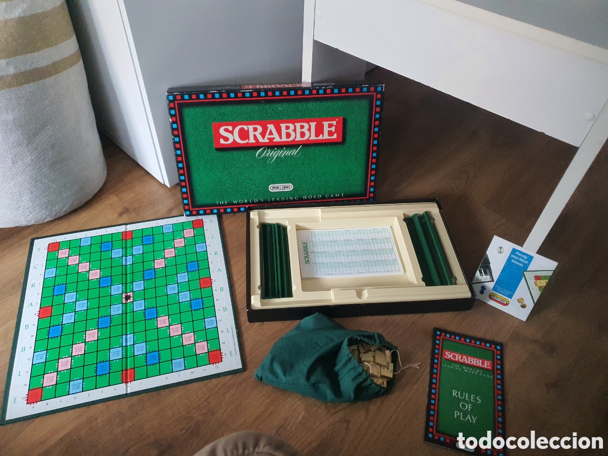 Juegos de mesa: Antiguo scrabble original - Foto 1