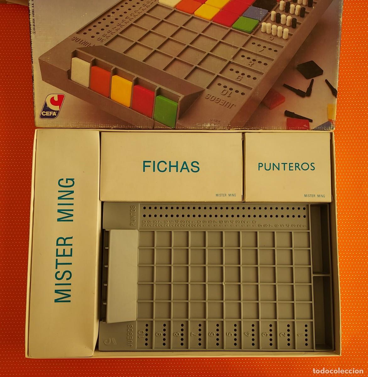 Juegos de mesa: MASTER MING. CEFA. CAJA ALGO DESLUCIDA. - Foto 8