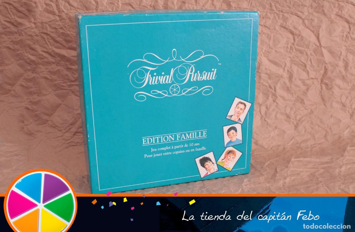 Juegos de mesa: Trivial Pursuit versi&oacute;n familiar francesa - Foto 1