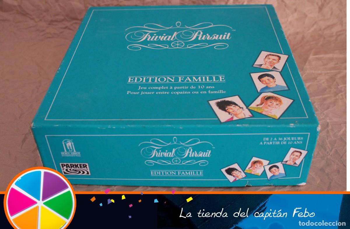 Juegos de mesa: Trivial Pursuit versi&oacute;n familiar francesa - Foto 2