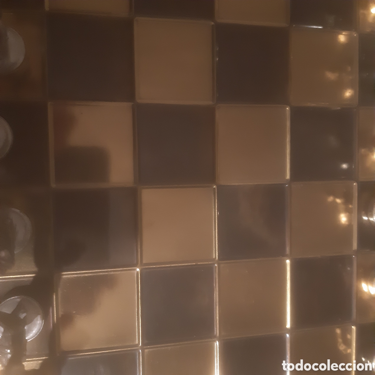 Juegos de mesa: Juego de Ajedrez griego metalico. - Foto 8