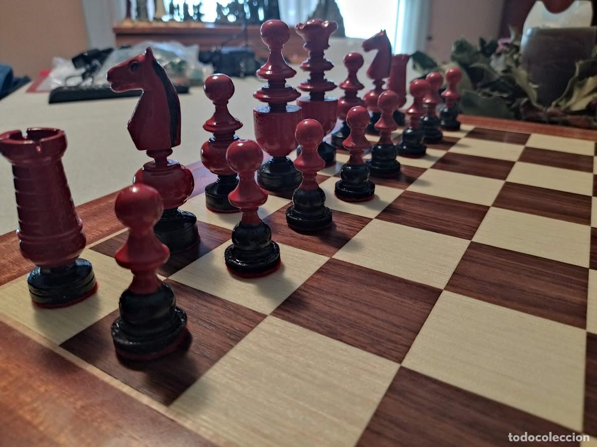 Juegos de mesa: AJEDREZ ANTIC REGNE FRANCES A&Ntilde;OS 50 - Foto 3