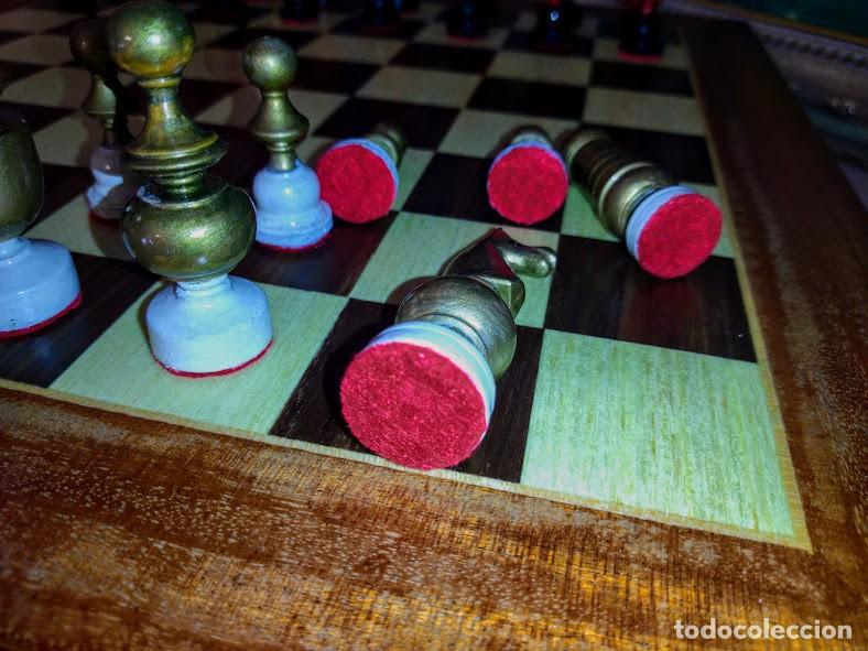 Juegos de mesa: AJEDREZ ANTIC REGNE FRANCES A&Ntilde;OS 50 - Foto 6