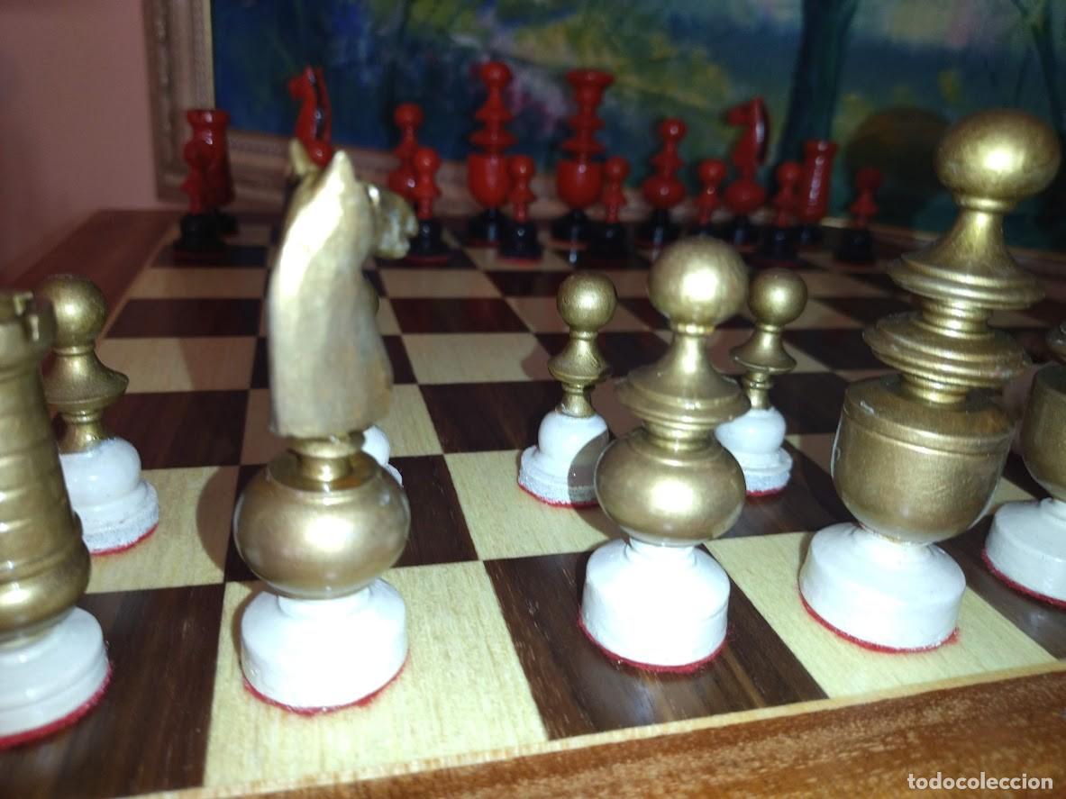 Juegos de mesa: AJEDREZ ANTIC REGNE FRANCES A&Ntilde;OS 50 - Foto 7