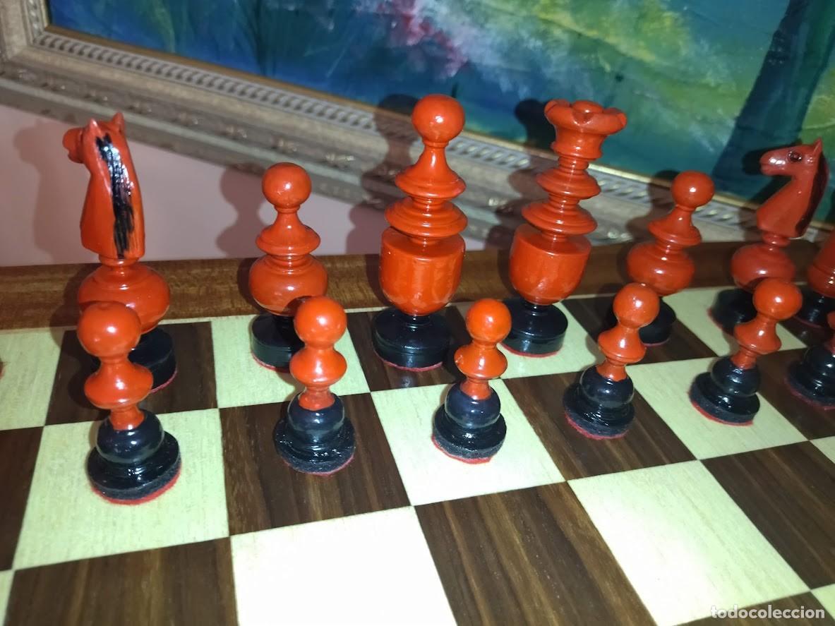 Juegos de mesa: AJEDREZ ANTIC REGNE FRANCES A&Ntilde;OS 50 - Foto 8