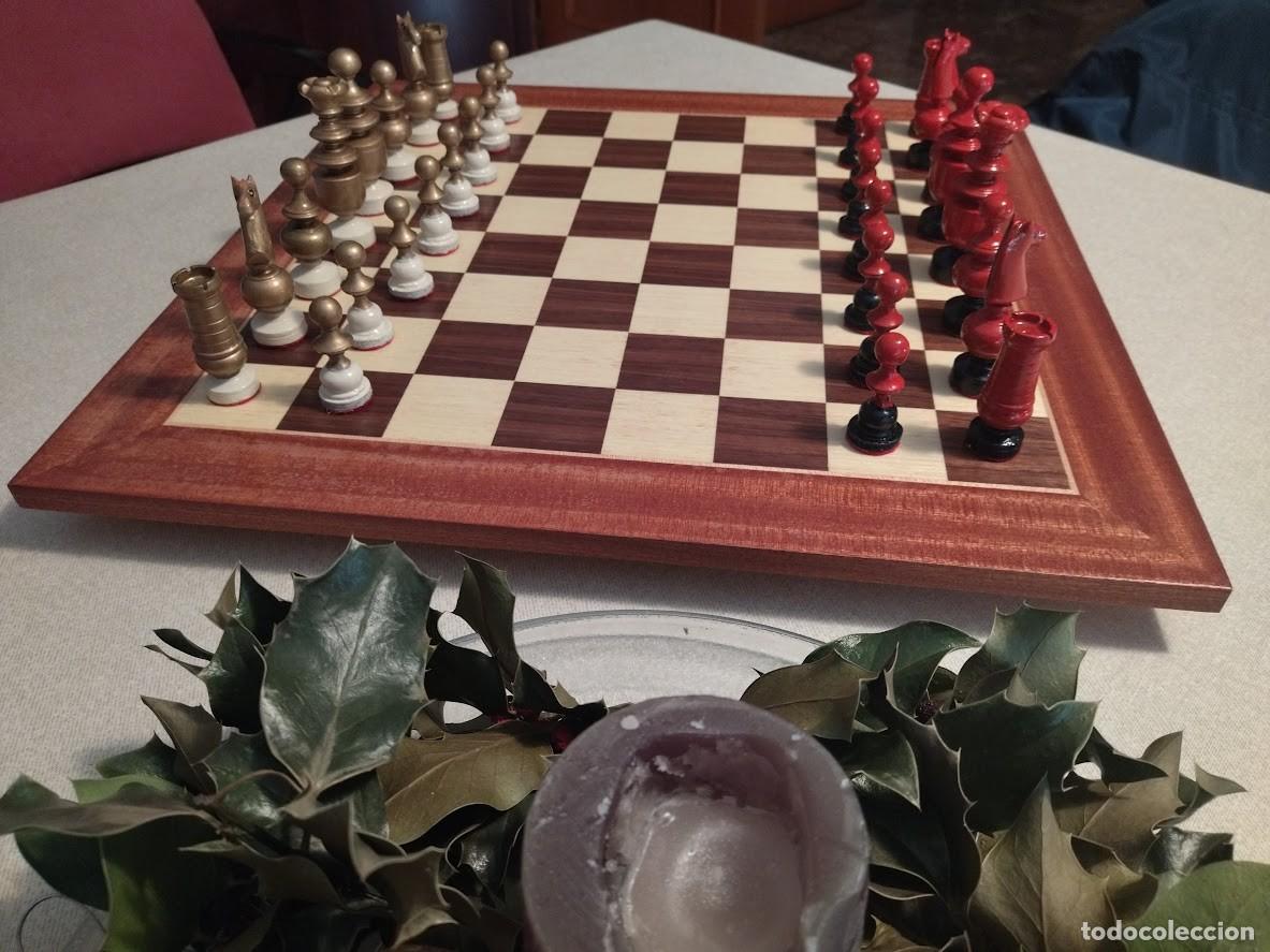 Juegos de mesa: AJEDREZ ANTIC REGNE FRANCES A&Ntilde;OS 50 - Foto 10