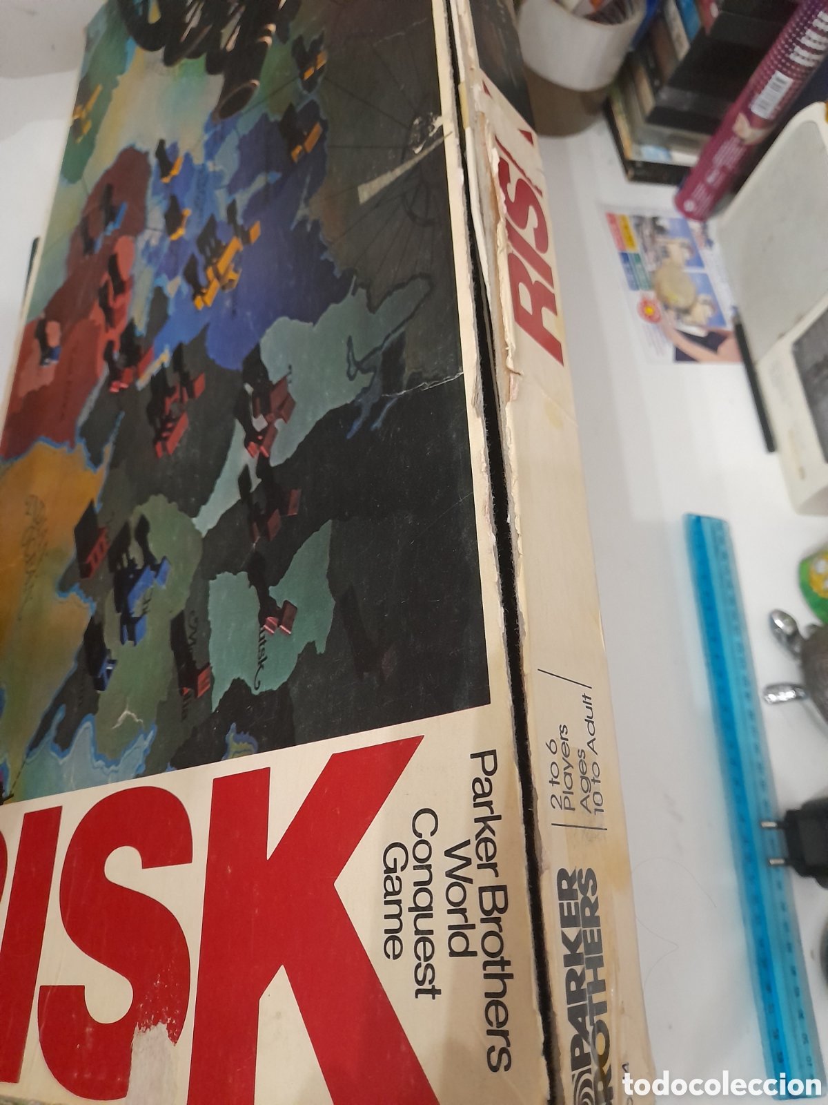 Juegos de mesa: Risk de Parker Brothers, incompleto, en ingles - Foto 5
