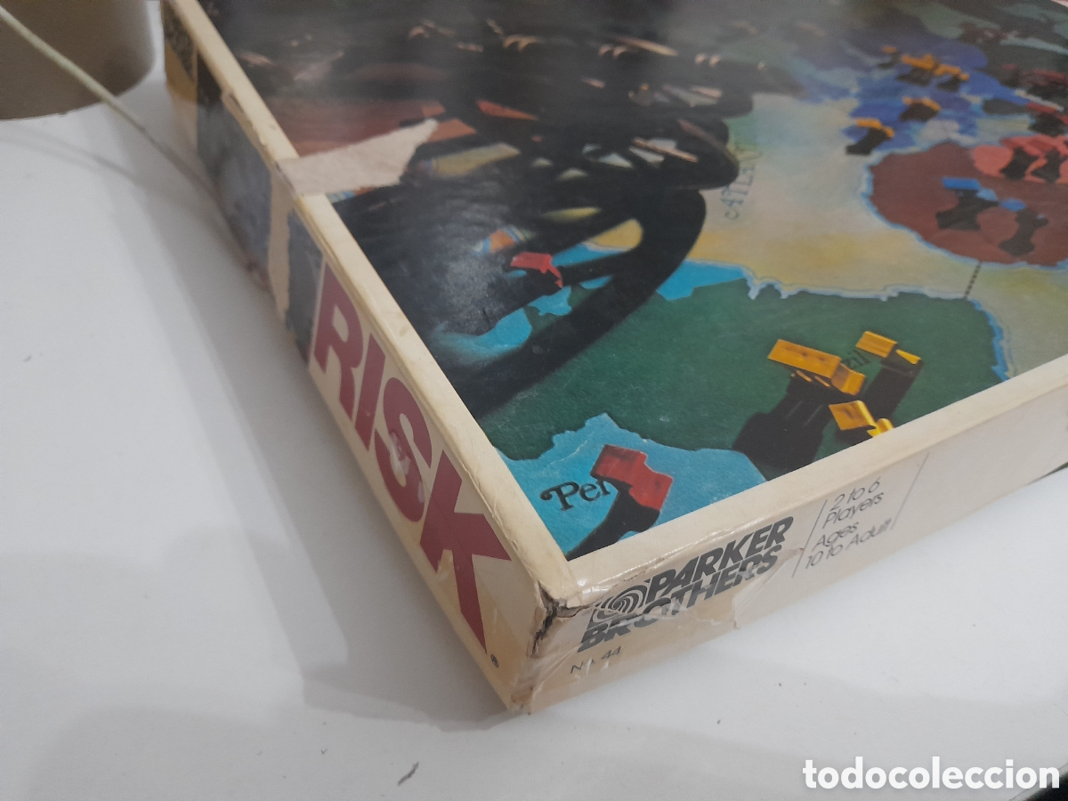 Juegos de mesa: Risk de Parker Brothers, incompleto, en ingles - Foto 7