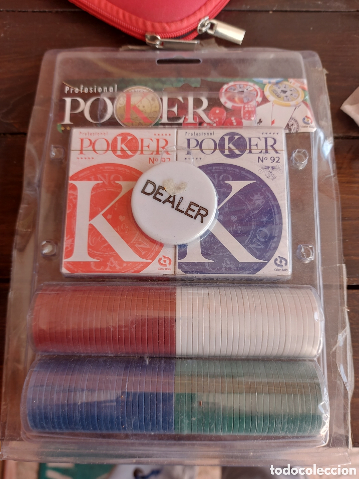 Juegos de mesa: JUEGO POKER COMPLETO. SIN USAR - Foto 1