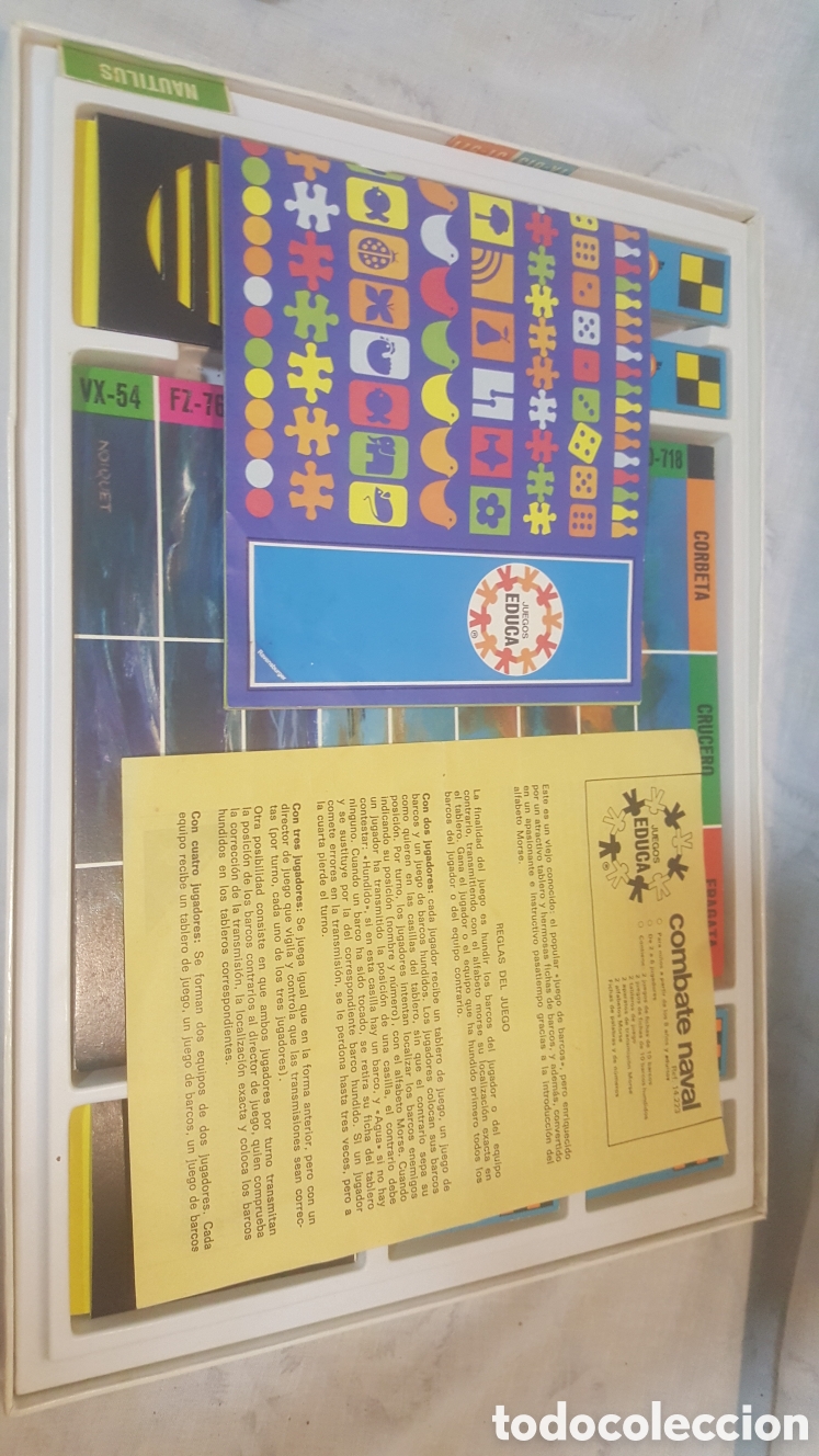 Juegos de mesa: JUEGO DE MESA COMBATE NAVAL DE EDUCA - Foto 2