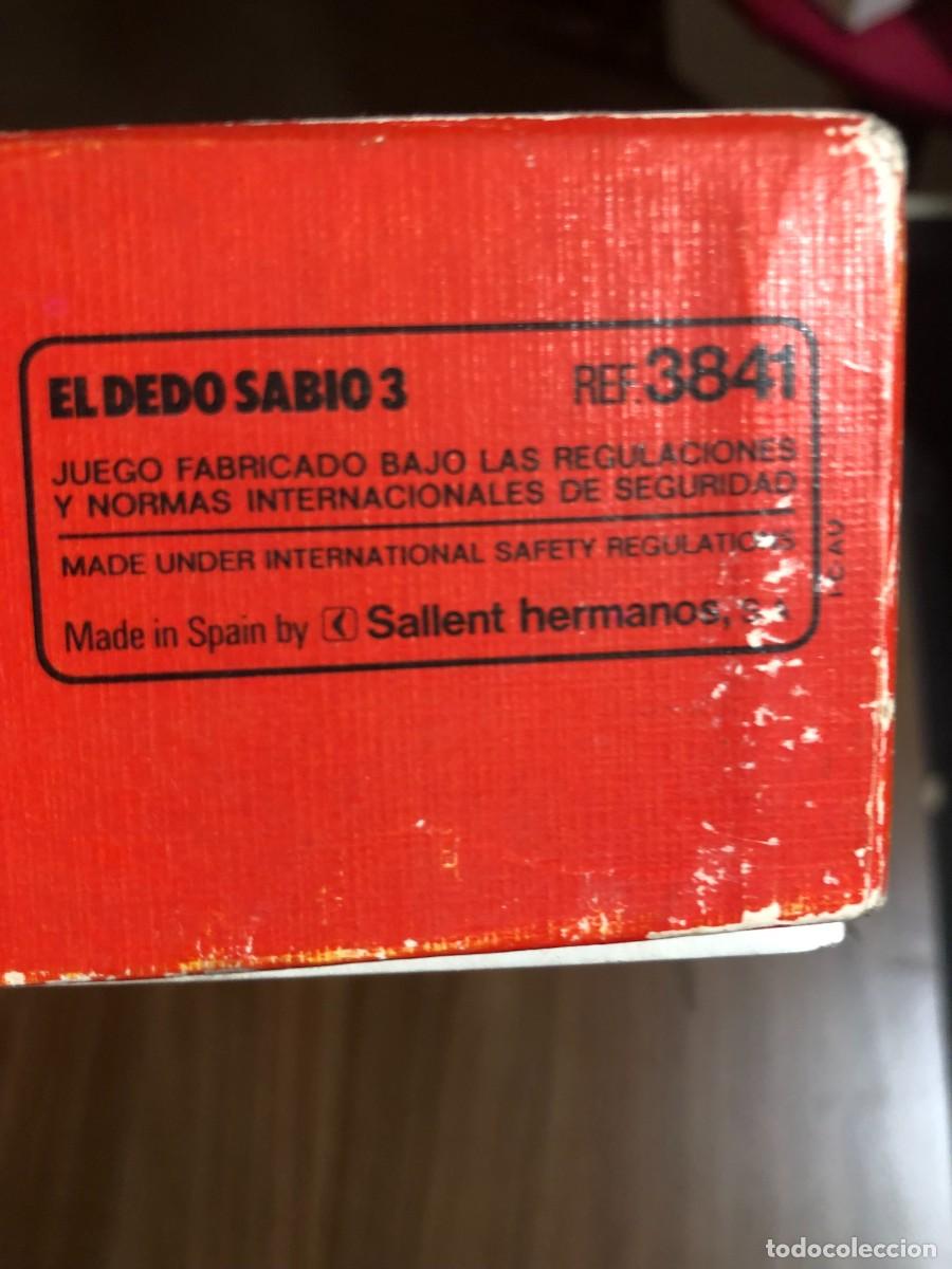 Juegos de mesa: El dedo sabio 3 educa 1982 juego de mesa - Foto 2