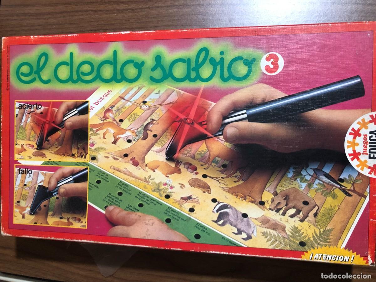 Juegos de mesa: El dedo sabio 3 educa 1982 juego de mesa - Foto 1