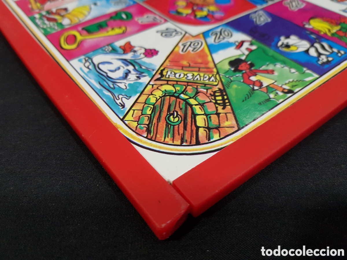 Juegos de mesa: TABLERO DE DOS CARAS JUEGO DE LA OCA Y PARCH&Iacute;S - Foto 6