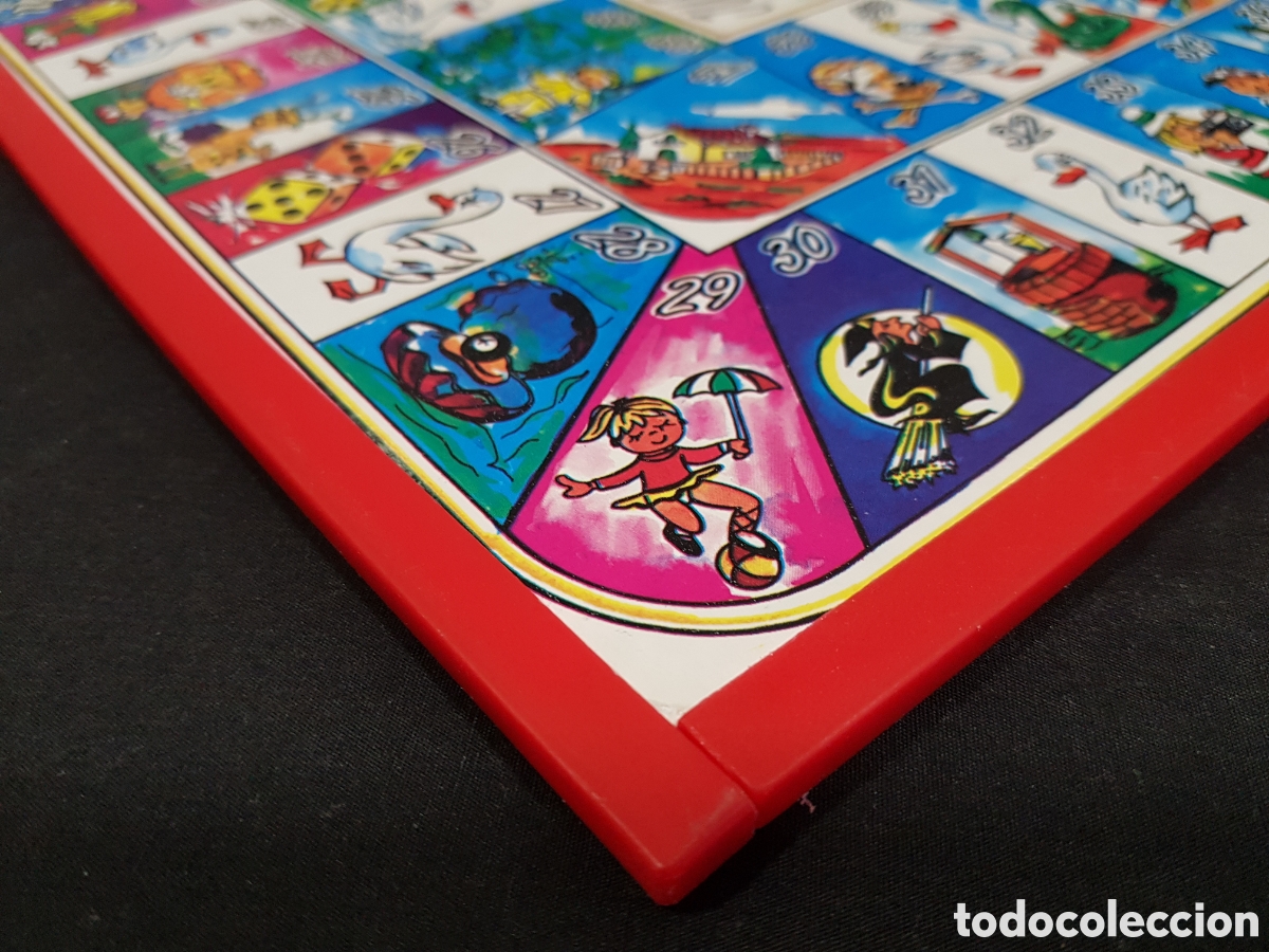 Juegos de mesa: TABLERO DE DOS CARAS JUEGO DE LA OCA Y PARCH&Iacute;S - Foto 7