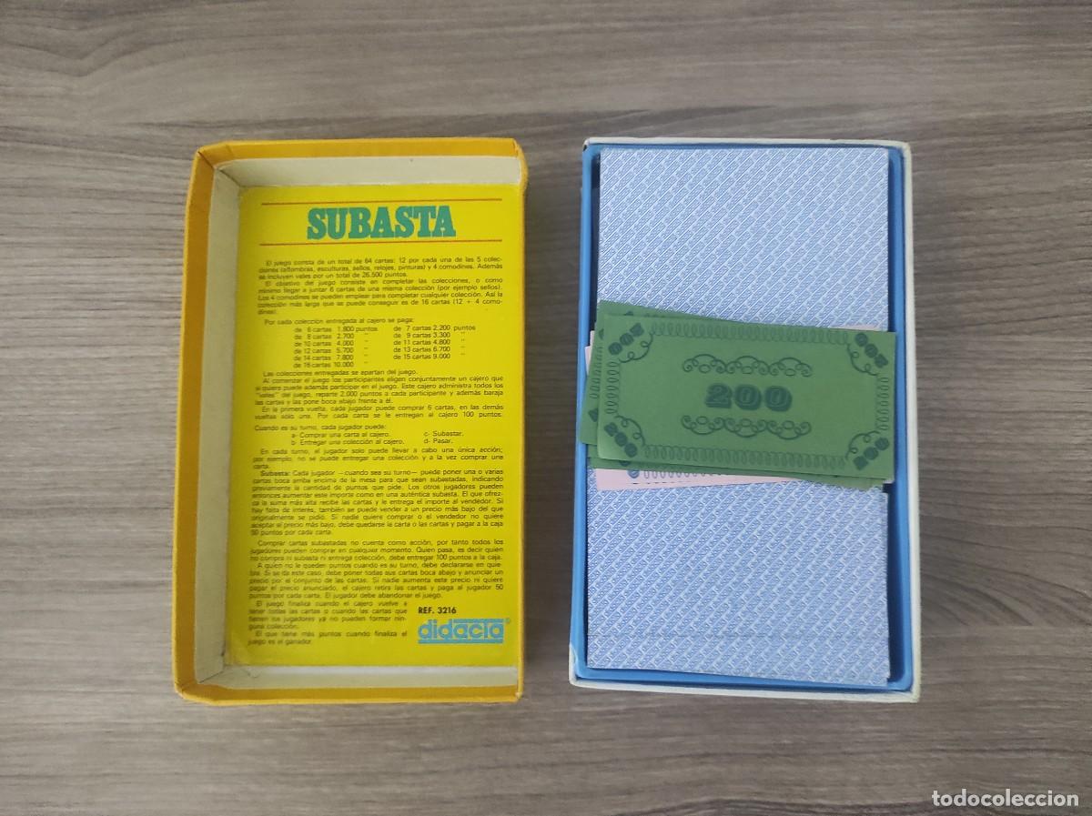 Juegos de mesa: ~ SUBASTA DIDACTA REF. 3216 FALTAN DOS CARTAS ~ - Foto 3