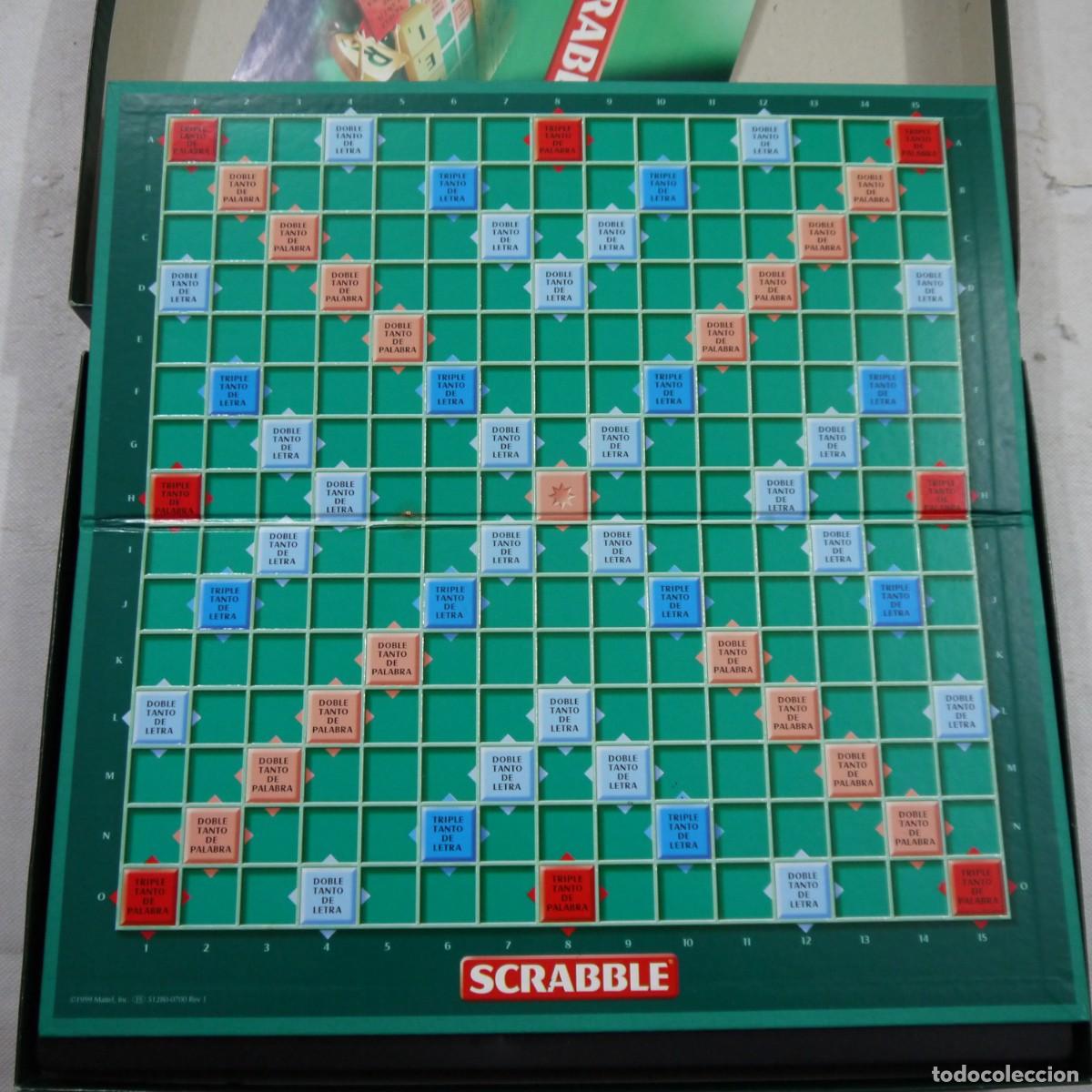 Juegos de mesa: SCRABBLE ORIGINAL - MATTEL - 1999 - Foto 4