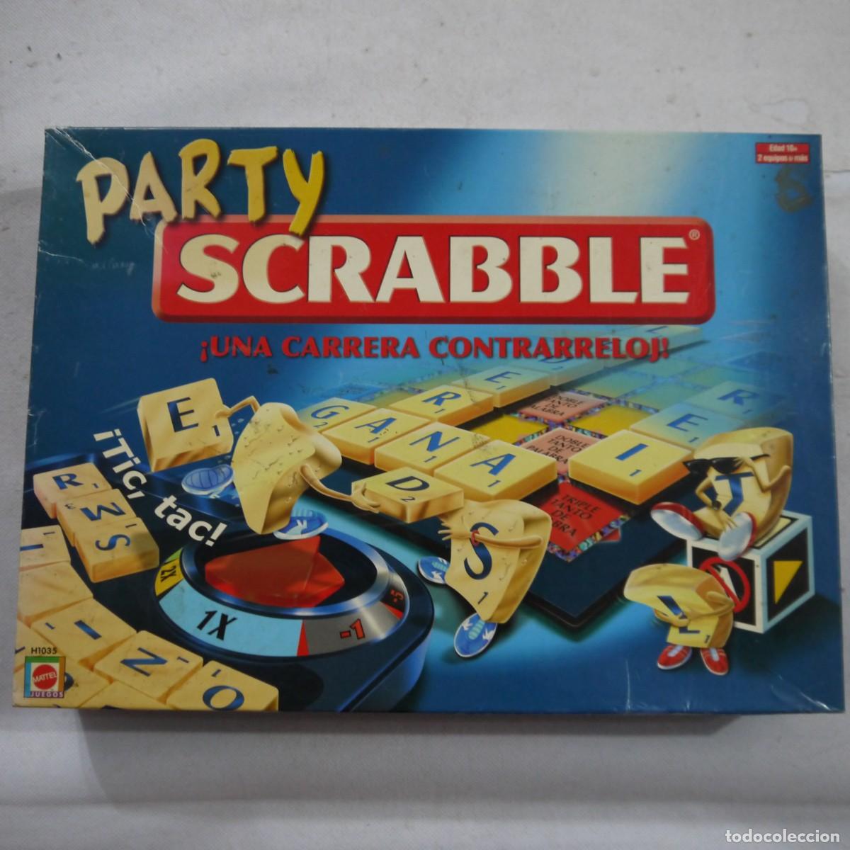 Juegos de mesa: PARTY SCRABBLE - MATTEL - 2004 - Foto 1