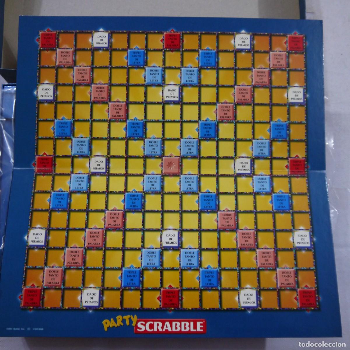 Juegos de mesa: PARTY SCRABBLE - MATTEL - 2004 - Foto 4