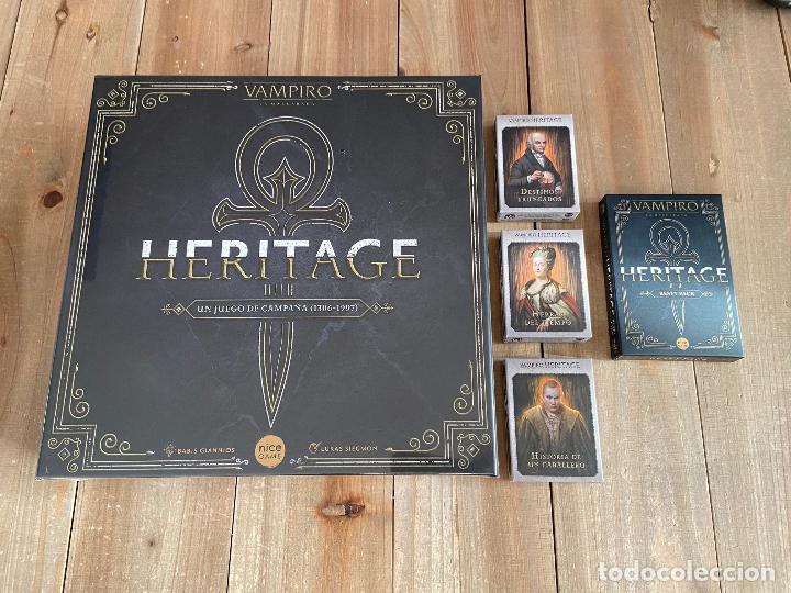 Juegos de mesa: juego de mesa - Vampiro La Mascarada: HERITAGE - FULL PACK - Foto 1