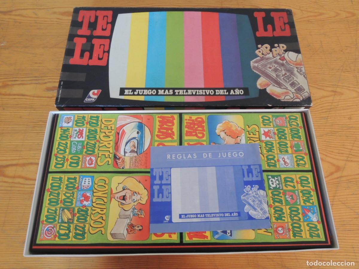 Juegos de mesa: JUEGO DE MESA TELELE - MARCA CEFA - 1990 - Foto 6