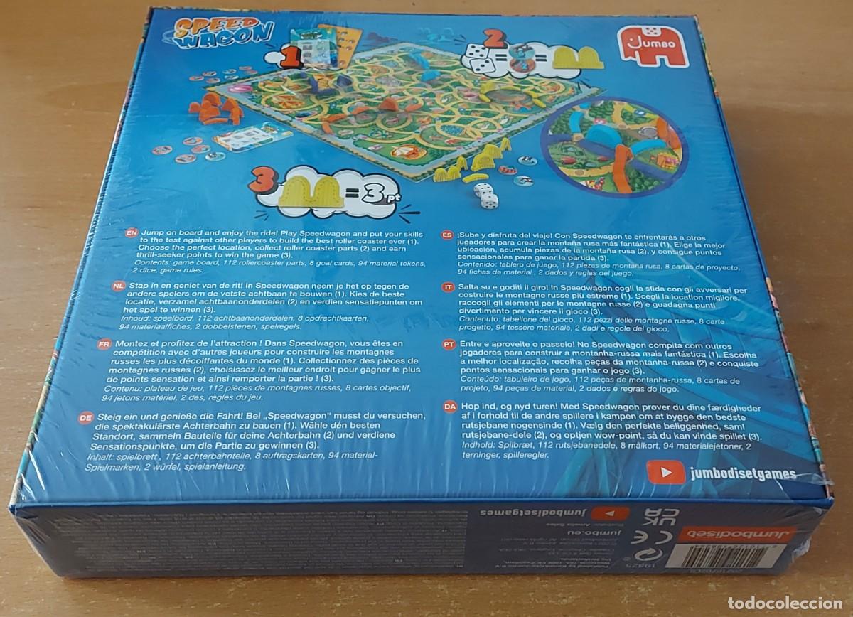 Juegos de mesa: SPEED WAGON JUEGO MESA JUMBO COMO NUEVO - Foto 2