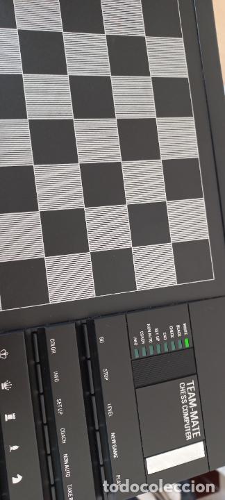 Juegos de mesa: AJEDREZ ELECTRONICO SAITEK TEAM-MATE CHESS COMPUTER. KASPAROV COMPUTADORA. 1988. FUNCIONANDO. - Foto 10