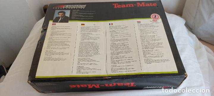 Juegos de mesa: AJEDREZ ELECTRONICO SAITEK TEAM-MATE CHESS COMPUTER. KASPAROV COMPUTADORA. 1988. FUNCIONANDO. - Foto 24