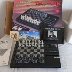 Juegos de mesa: AJEDREZ ELECTRONICO SAITEK TEAM-MATE CHESS COMPUTER. KASPAROV COMPUTADORA. 1988. FUNCIONANDO.