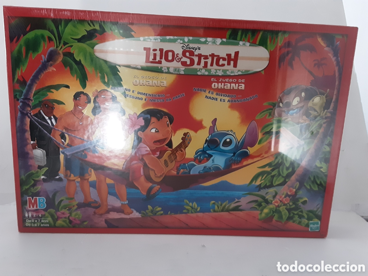 juego de mesa disney lilo y stitch mb.nuevo,pre - Buy Antique