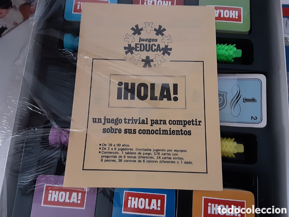 Juegos de mesa: Juego de mesa Hola Educa. Nuevo. - Foto 4